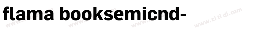 flama booksemicnd字体转换